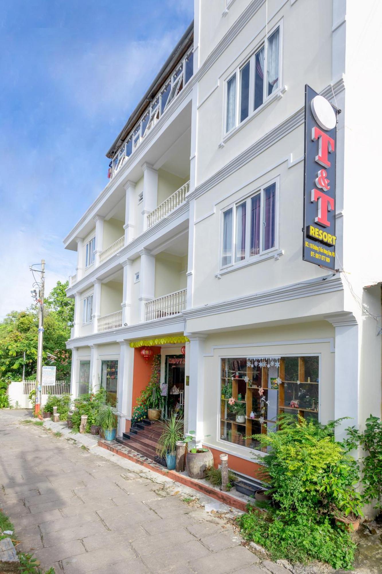 T&T Hotel And Spa Duong Dong Exterior foto